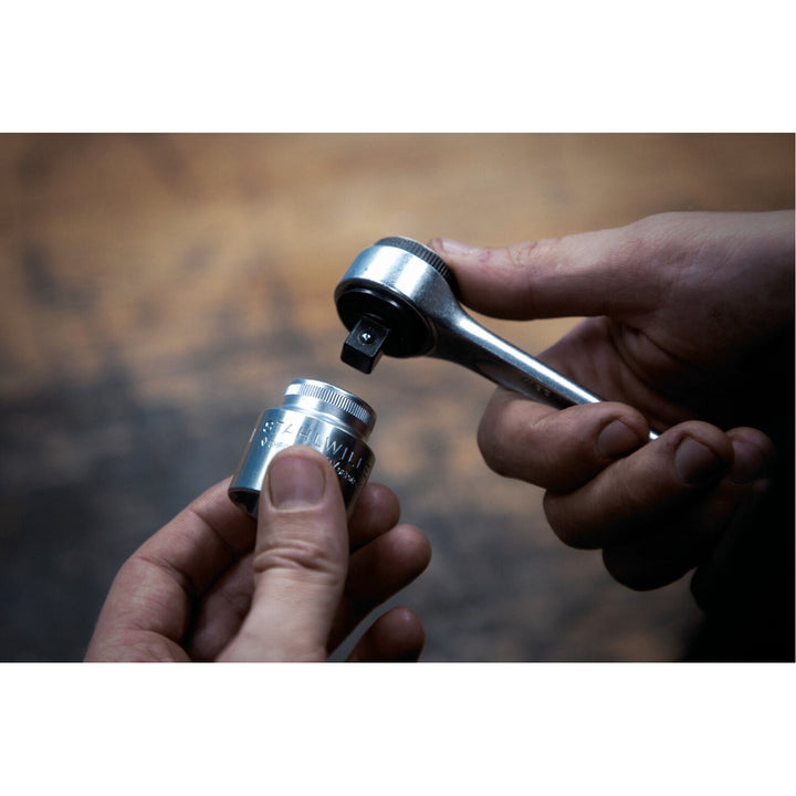 Stahlwille 01010011 Hex Socket, 1/4"Drive, 6 Point, 11 mm