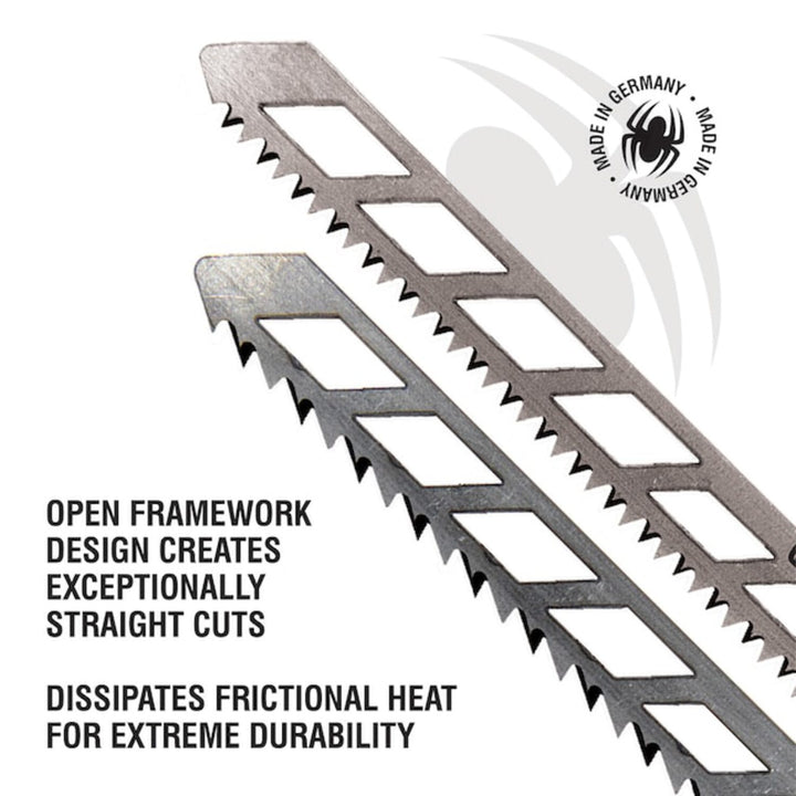 Spyder 300022 Skeleton 4-in 12 Tpi T-shank Chrome/Vanadium Blade Set (2-Pack)