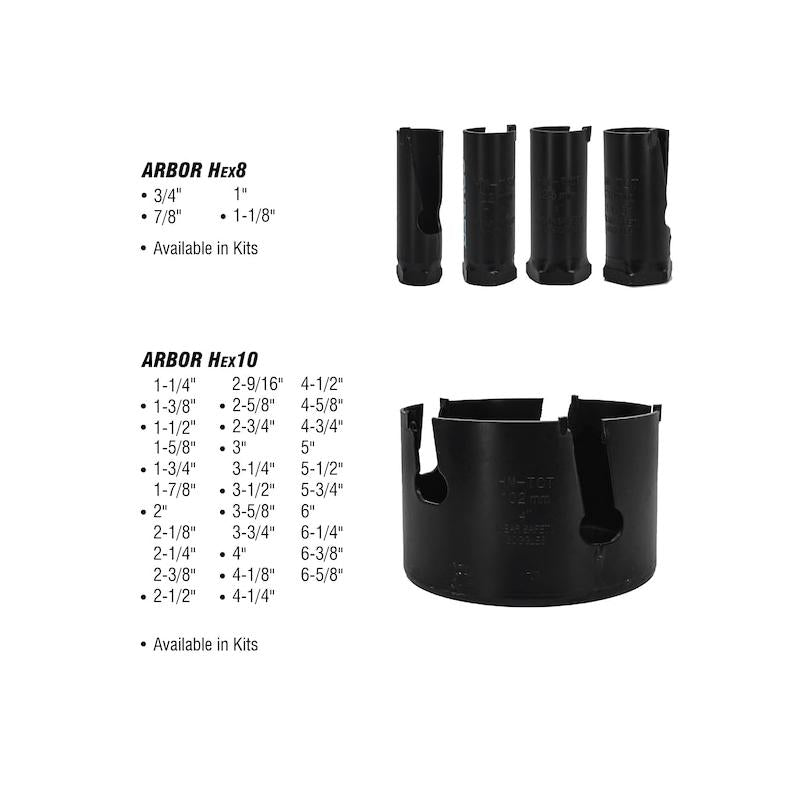 Spyder 600938 18pc Tungsten Carbide Tipped (TCT) Kit, Wood/Masonry Hole Saw Set