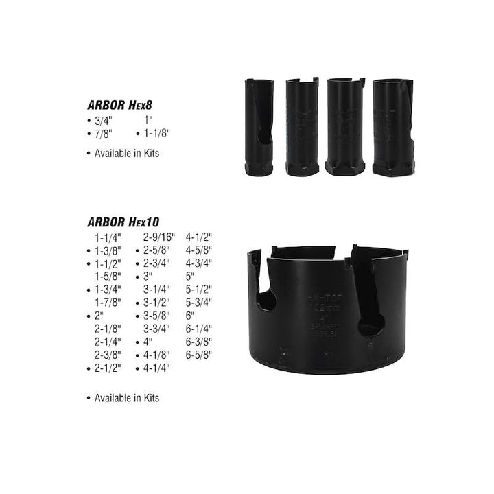 Spyder 600938 18pc Tungsten Carbide Tipped (TCT) Kit, Wood/Masonry Hole Saw Set