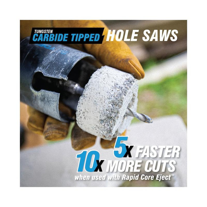 Spyder 600028CF 2-1/2 Inch Tungsten Carbide Tipped Hole Saw