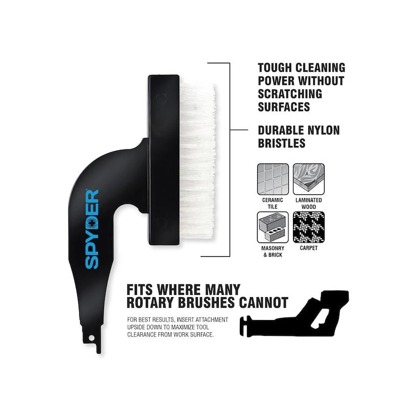 Spyder 400006 Reciprocating Saw Nylon Brush