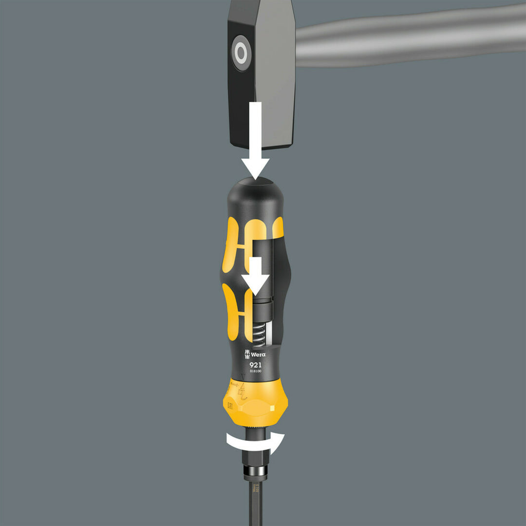 Wera 921 Kraftform Plus impact screwdriver - series 900, 1/4" x 163.5 mm