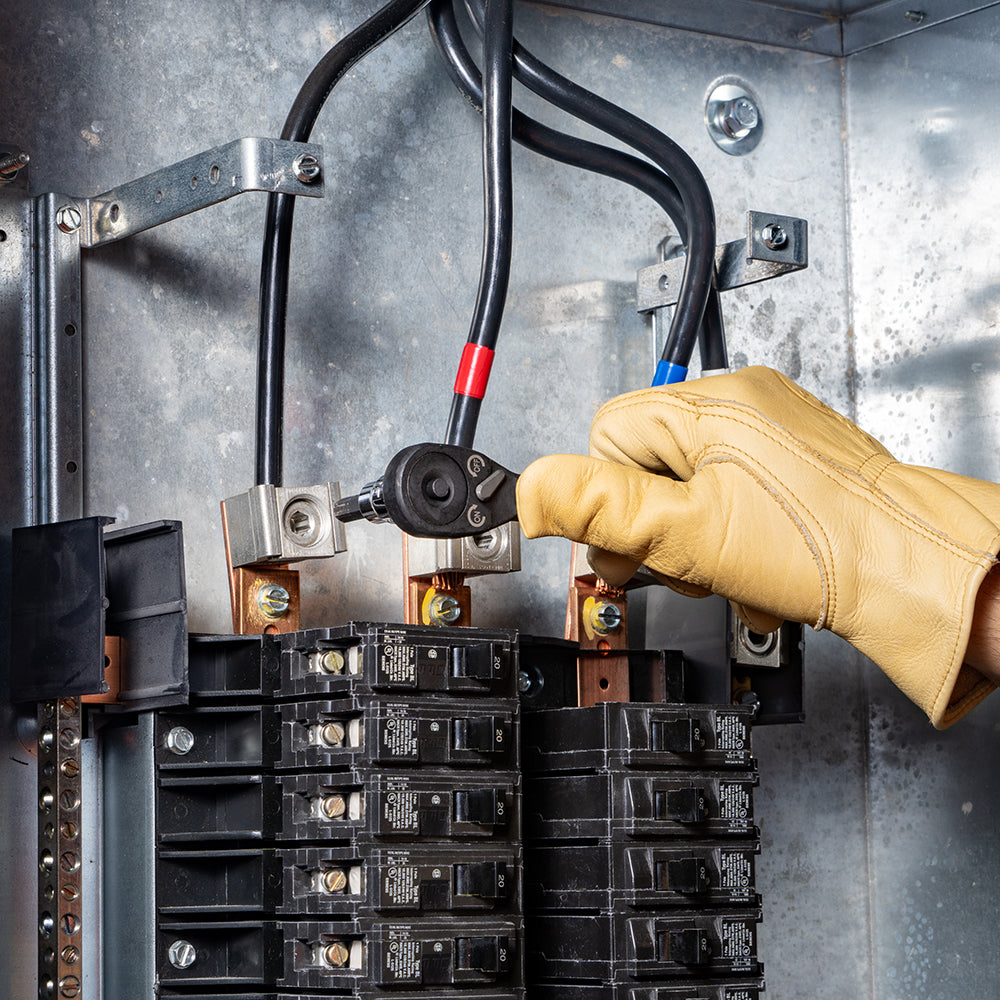 Klein Tools 65233HEX Knurled Hex Bit Socket Set, SAE and Metric, 33 Pc.