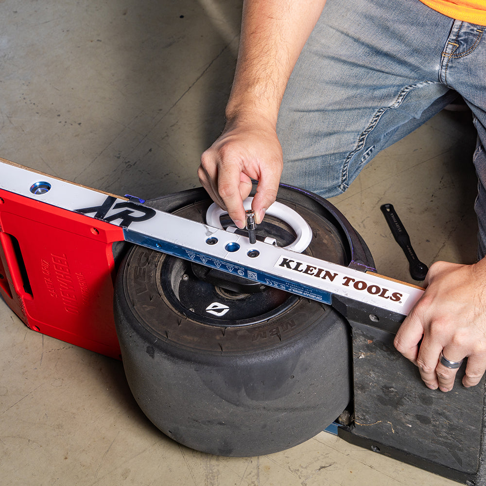 Klein Tools 65233HEX Knurled Hex Bit Socket Set, SAE and Metric, 33 Pc.