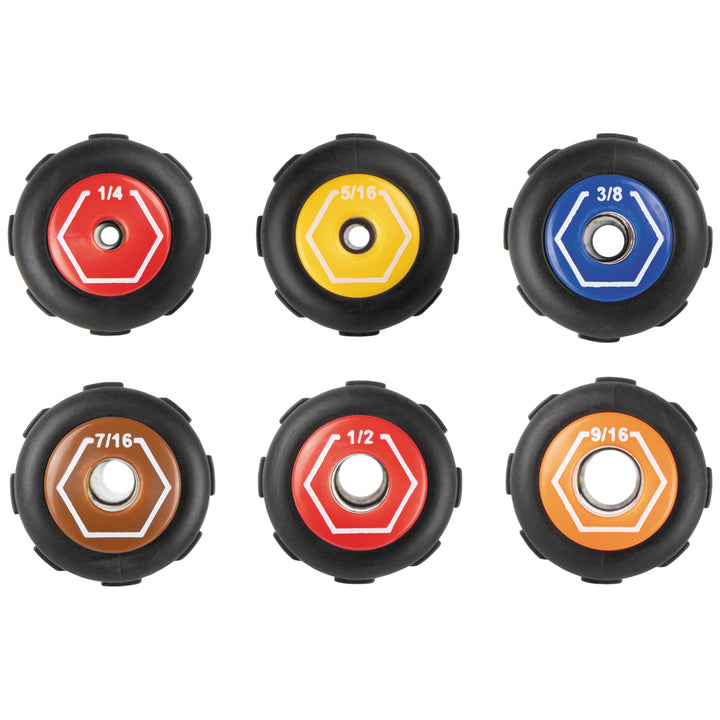 Klein Tools 654716 Color-Coded Hollow-Shaft Heavy-Duty Nut Driver, 7/16"