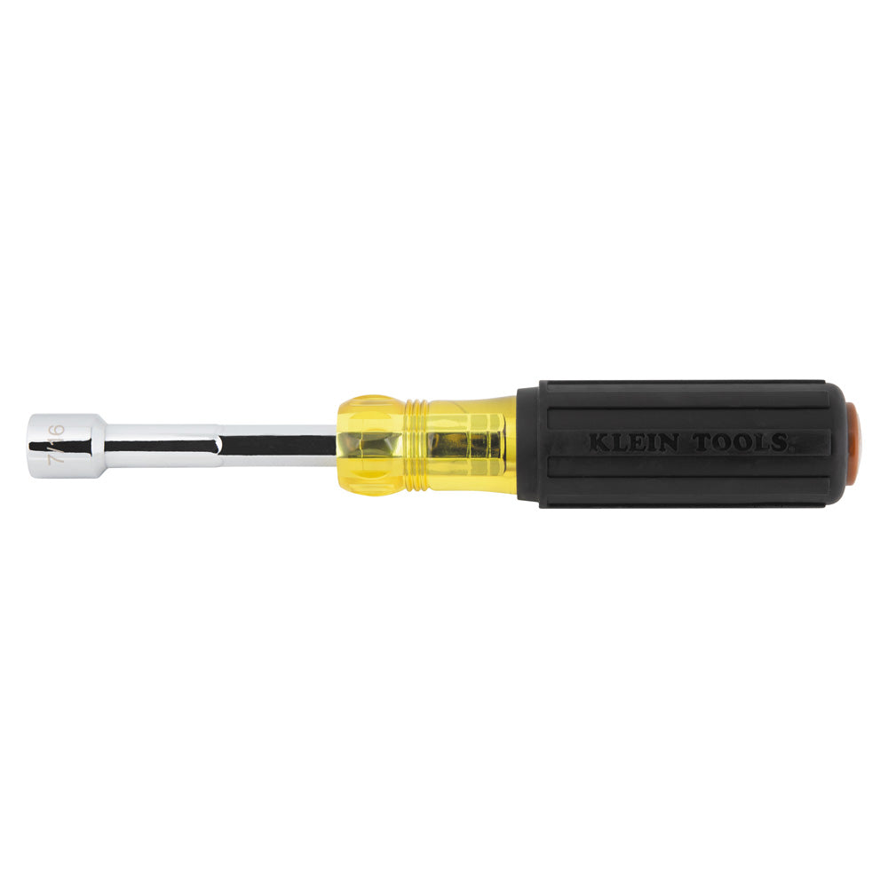 Klein Tools 654716MAG Color-Coded Magnetic Hollow-Shaft Heavy-Duty Nut Driver, 7/16"