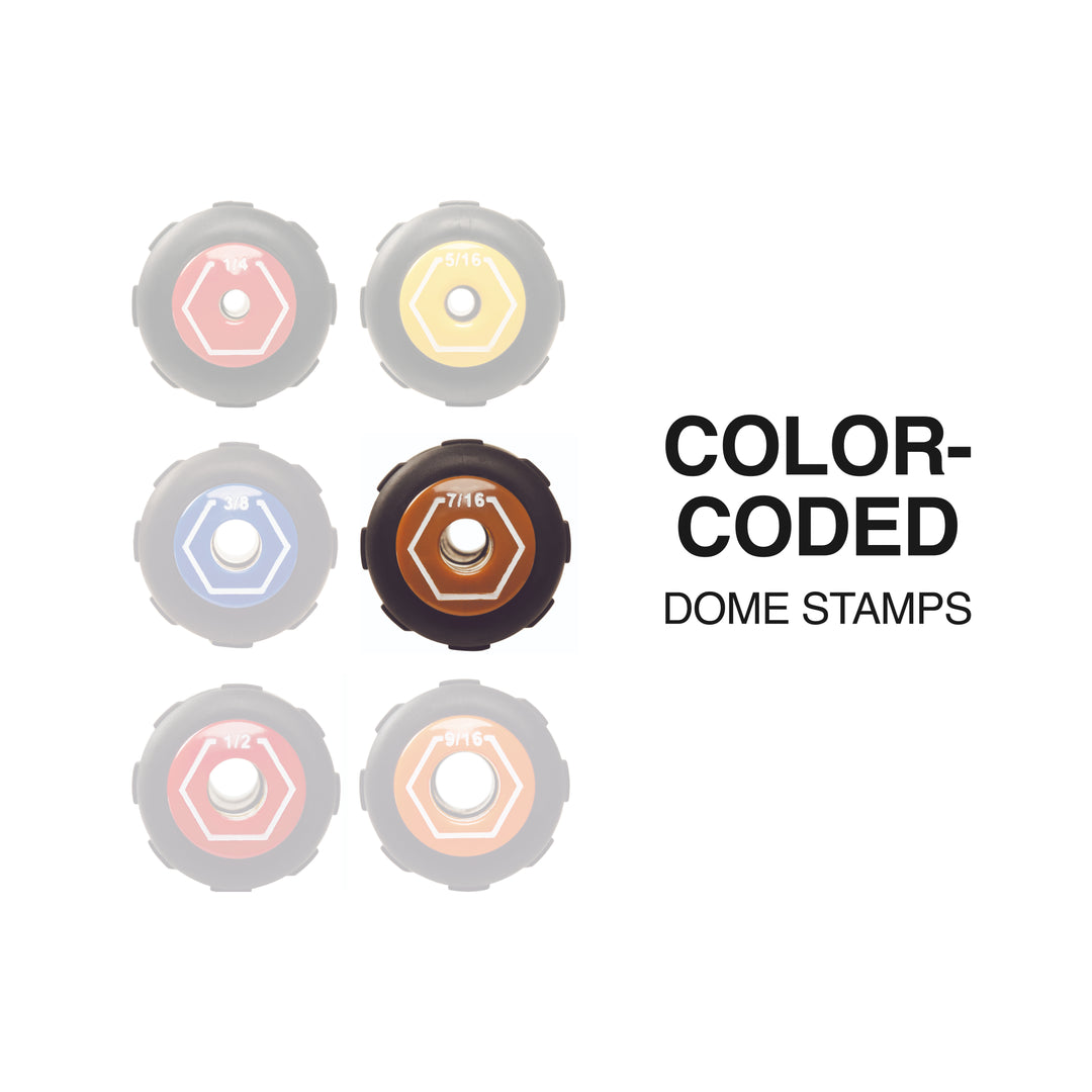 Klein Tools 654716 Color-Coded Hollow-Shaft Heavy-Duty Nut Driver, 7/16"