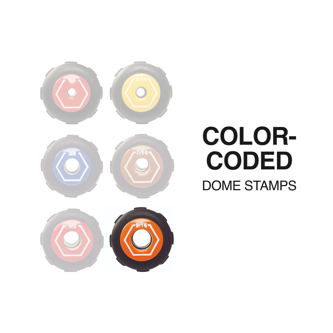 Klein Tools 654916MAG Color-Coded Magnetic Hollow-Shaft Heavy-Duty Nut Driver, 9/16"