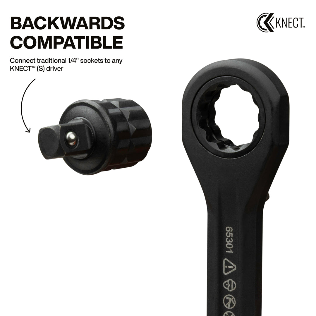 Klein Tools 65KADPS KNECT (S) Impact Socket Adapter Set