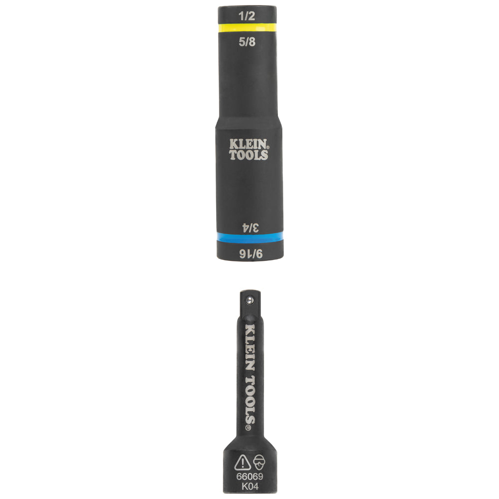 Klein Tools 66009 4-In-1 Flip Quad Socket