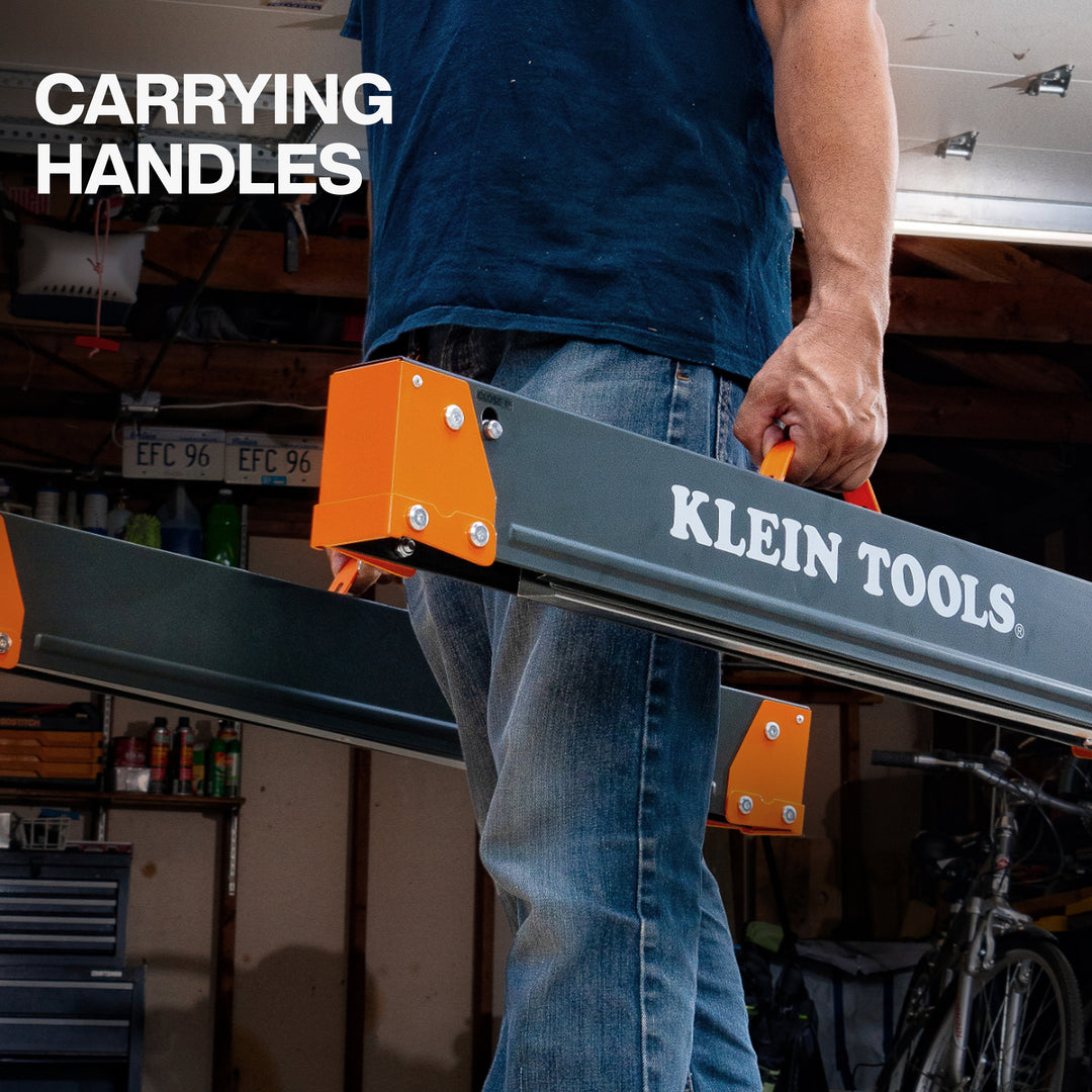 Klein Tools 66187 Fixed-Leg Saw Horse, 2-Pack