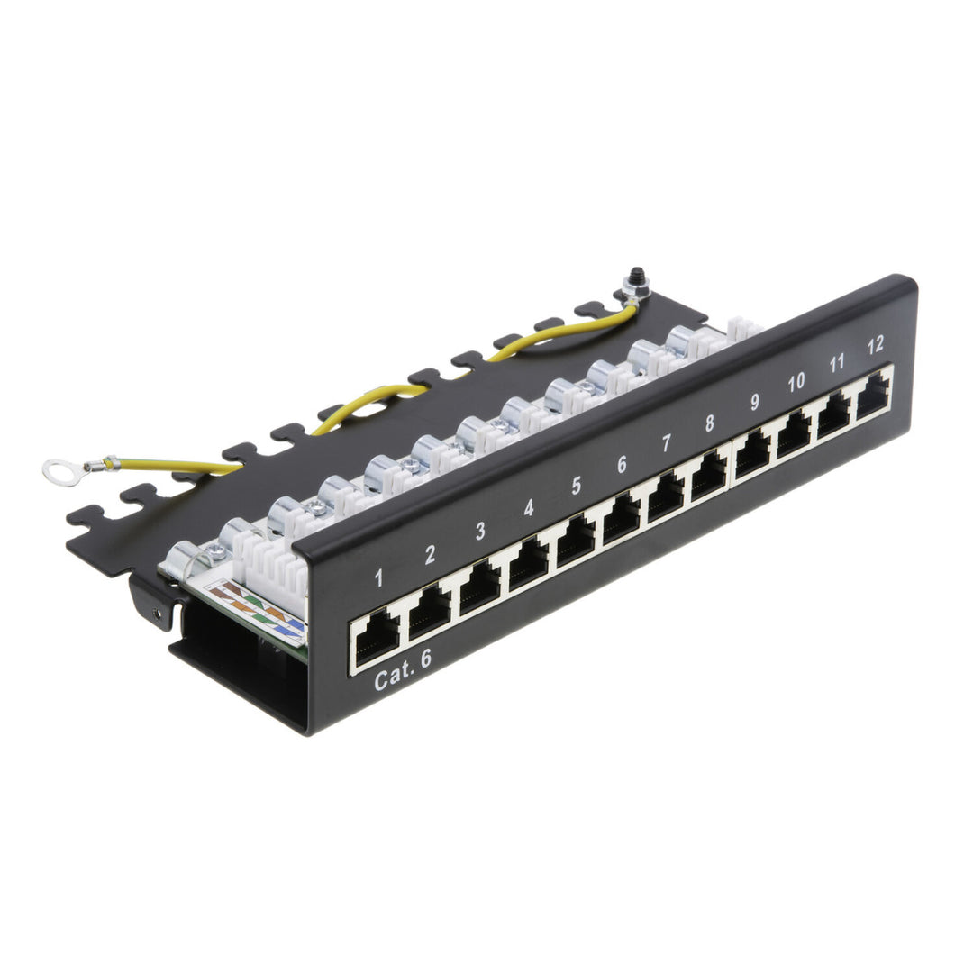 Platinum Tools 667-12C6S Patch Panel 12 Port C6 S 110