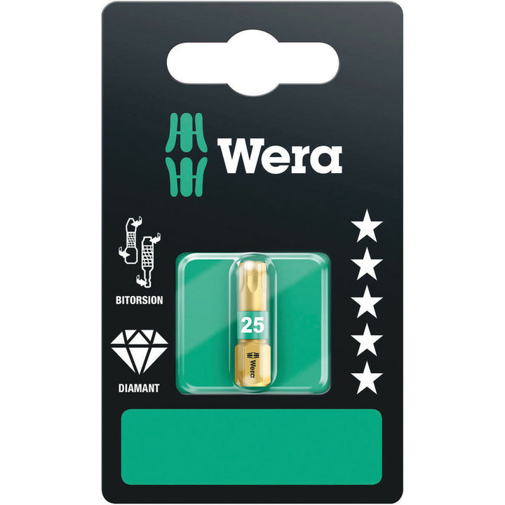 Wera 867/1 BDC SB TORX® bits, TX 10 x 25 mm