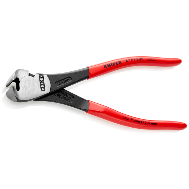 Knipex 67 01 200 SBA High Leverage End Cutting Nippers