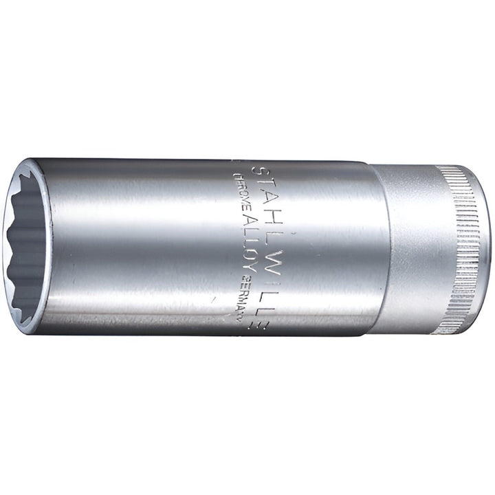 Stahlwille 03020032 51 1/2" Extra Deep 12-pt Socket, 32 mm
