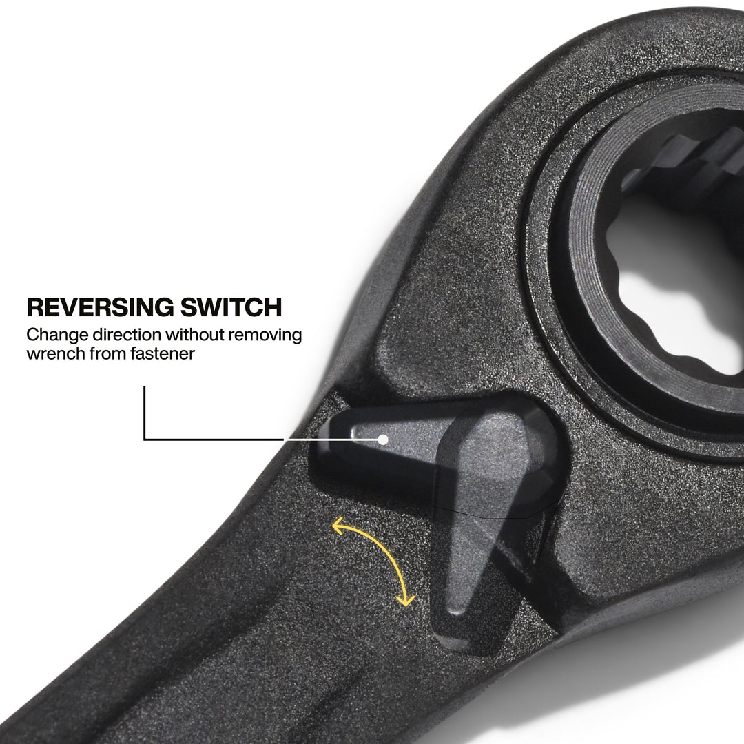 Klein Tools 68216M 4-in-1 Ratcheting Wrench Set, Metric, 2 Pc.