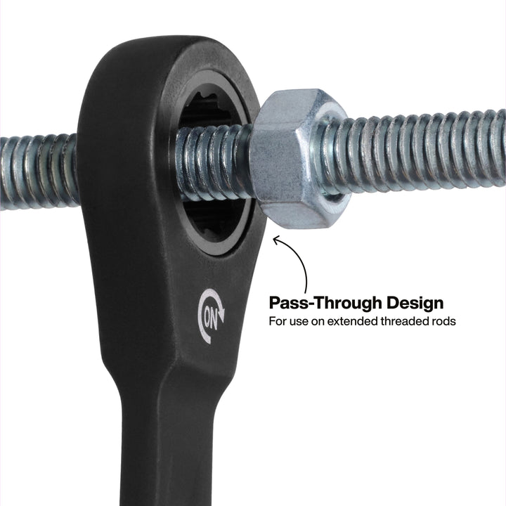 Klein Tools 69418CG Ratcheting Combination Wrench Set, SAE / Metric, 18 Pc.