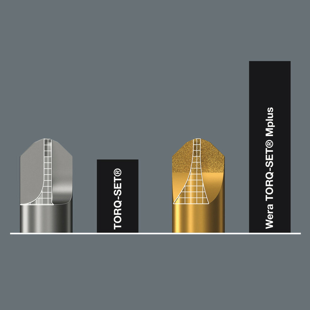 Wera 871/4 DC TORQ-SET® Mplus bits, 6 x 50 mm