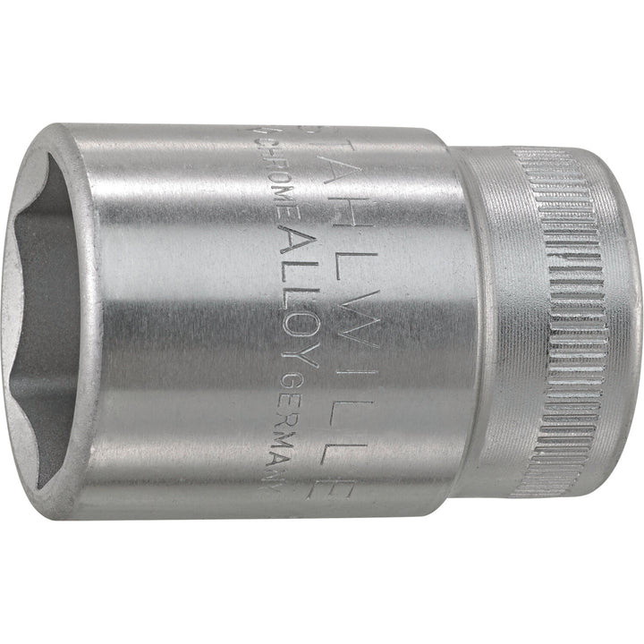 Stahlwille 03030034 52 1/2" 6-pt Socket, 34 mm