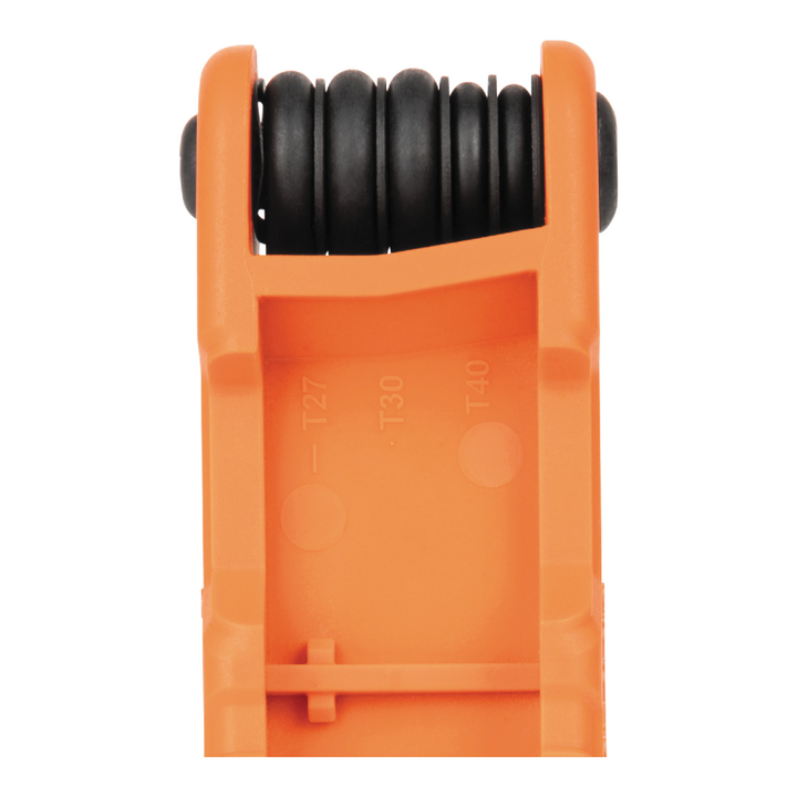 Klein Tools 70540T Compact Folding Hex Key Set, Torx, 8 Pc.