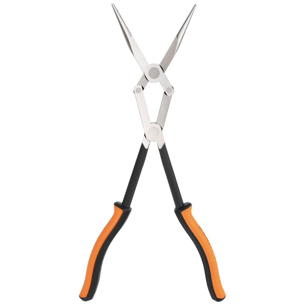 Klein Tools 71400 Long Reach Needle Nose Pliers, Straight Nose, 13"
