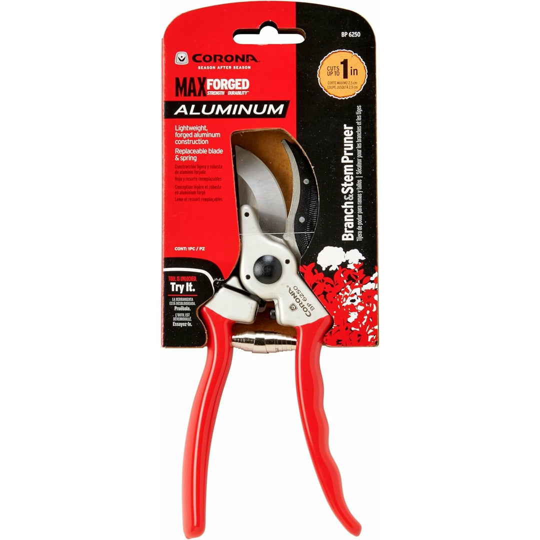 Corona BP 6250 Aluminum Bypass Pruner, 1 in. Cut Capacity