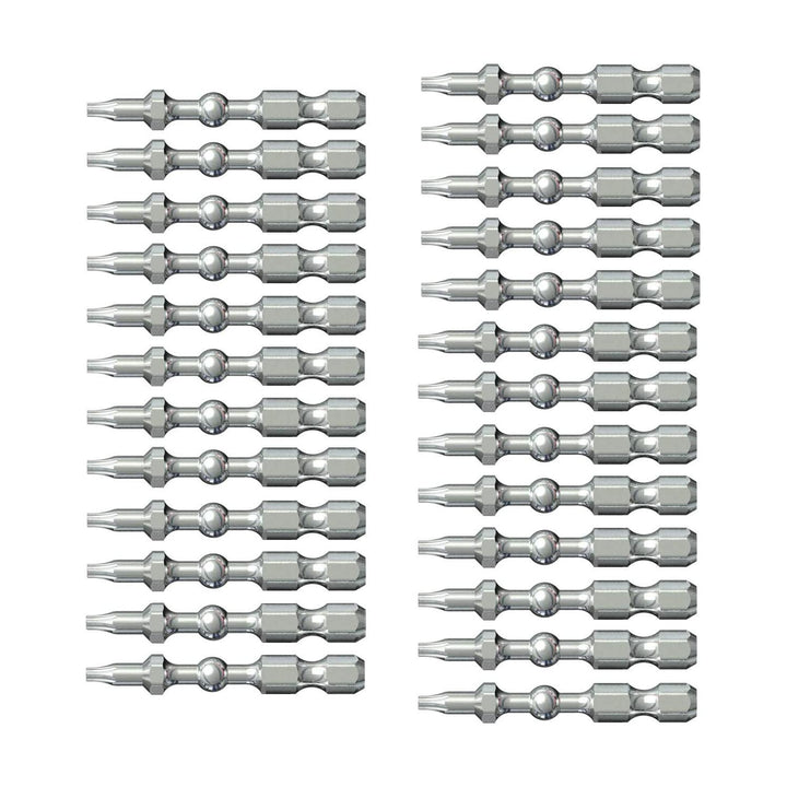 Vessel Tools IBTX1050P25K Impact Ball Torsion Bits T10 x 50, 25 Pack