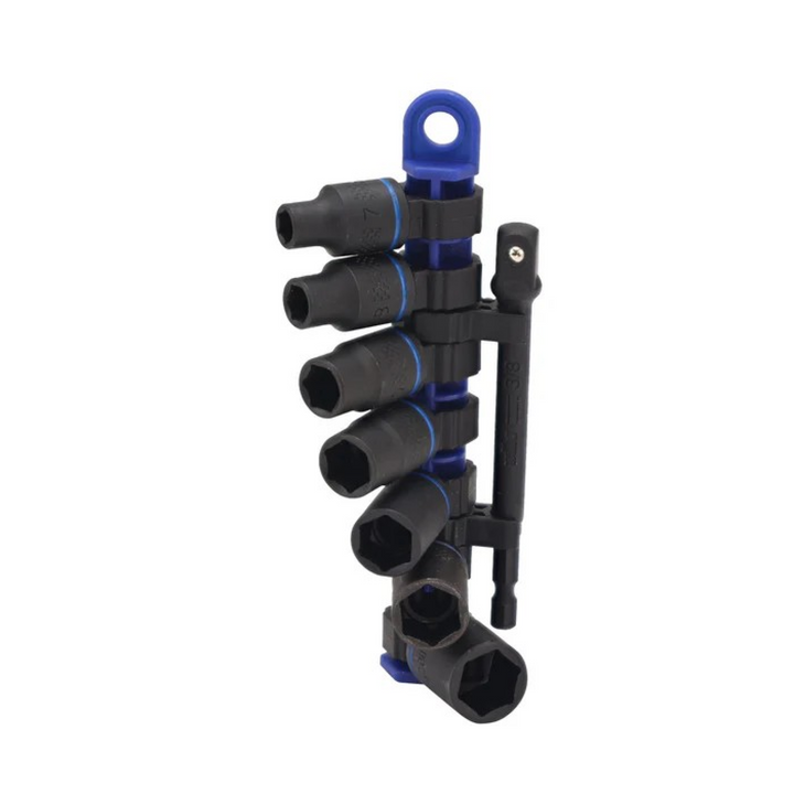 Wiha Tools 72094 Metric Impact Socket Set, 3/8" Drive, 8 Pc.