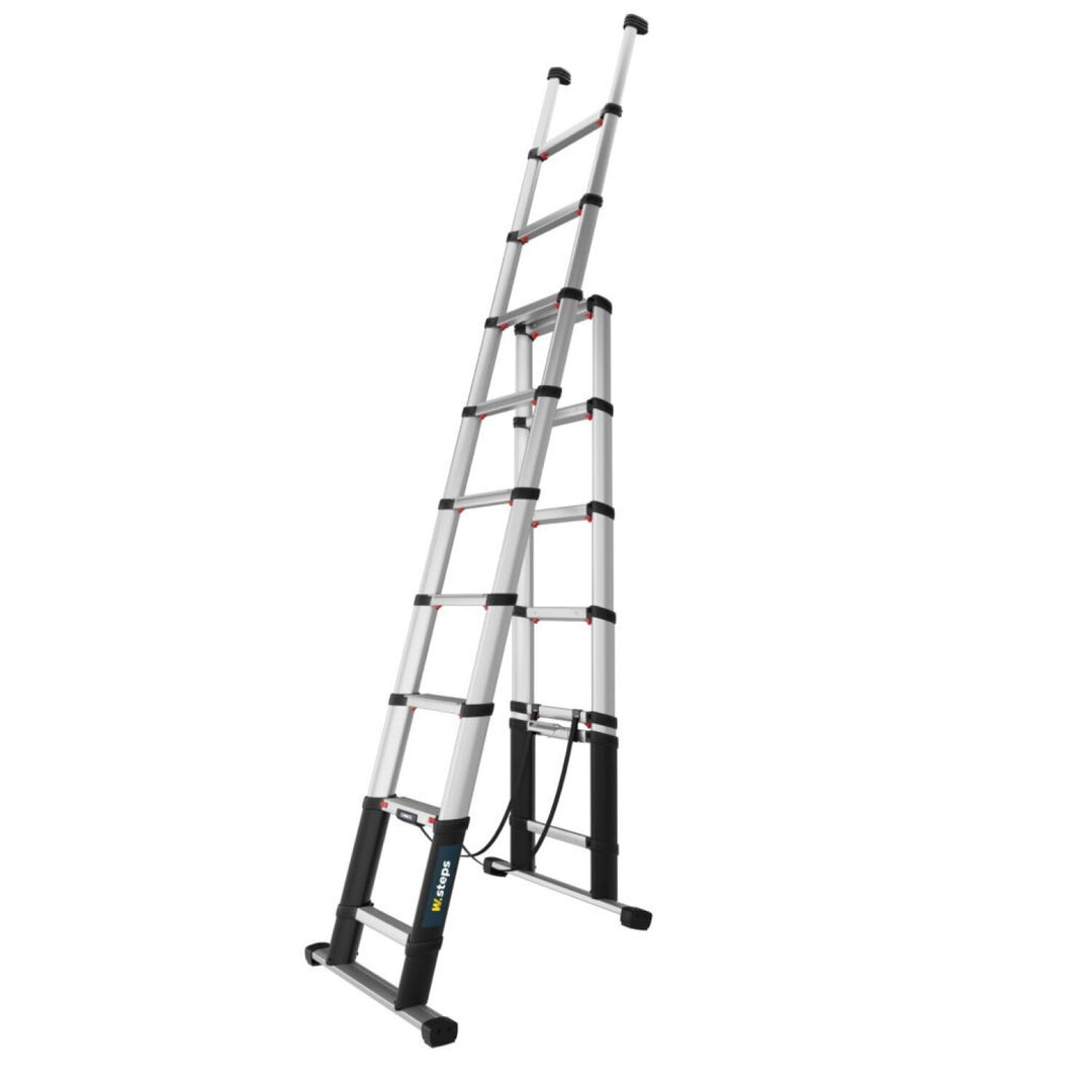 W.Step 72430-685 Combi 9.5 FT Telescopic Combination Ladder