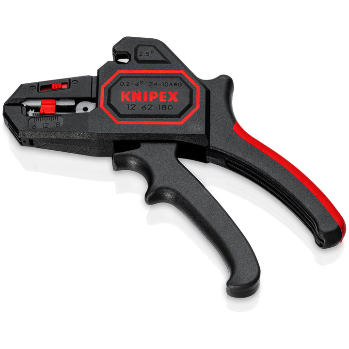 Knipex 12 62 180 7 1/4" Automatic Wire Stripper 10-24 AWG