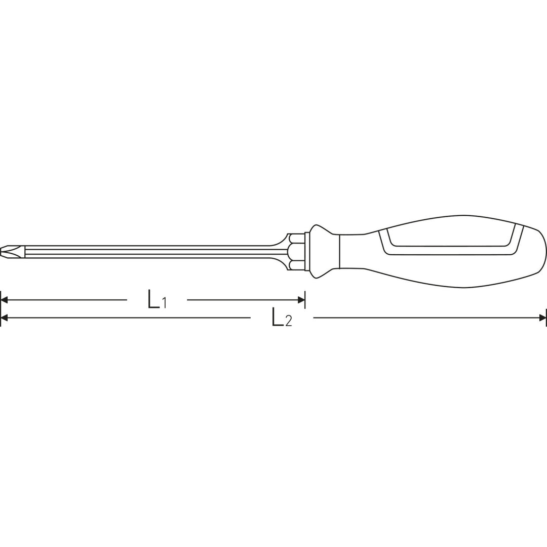Stahlwille 46323202 Cross-head screwdriver PH Drall+