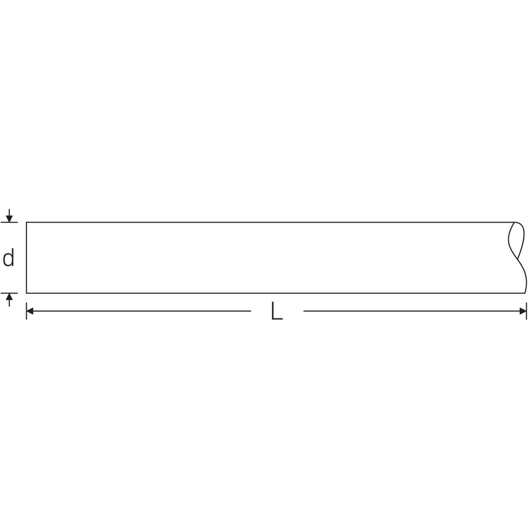 Stahlwille 48030001 5 1/2 Tubular handles, 1 size