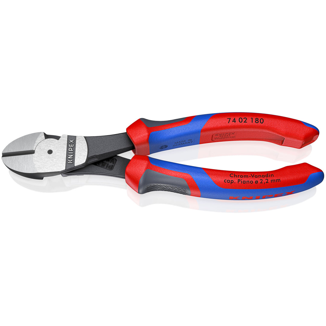 Knipex 74 02 180 KnipeXtend High Leverage Diagonal Cutters, 7 1/4"