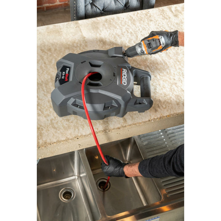 Ridgid 74978 FlexShaft K9-12 Drain Cleaning Machine