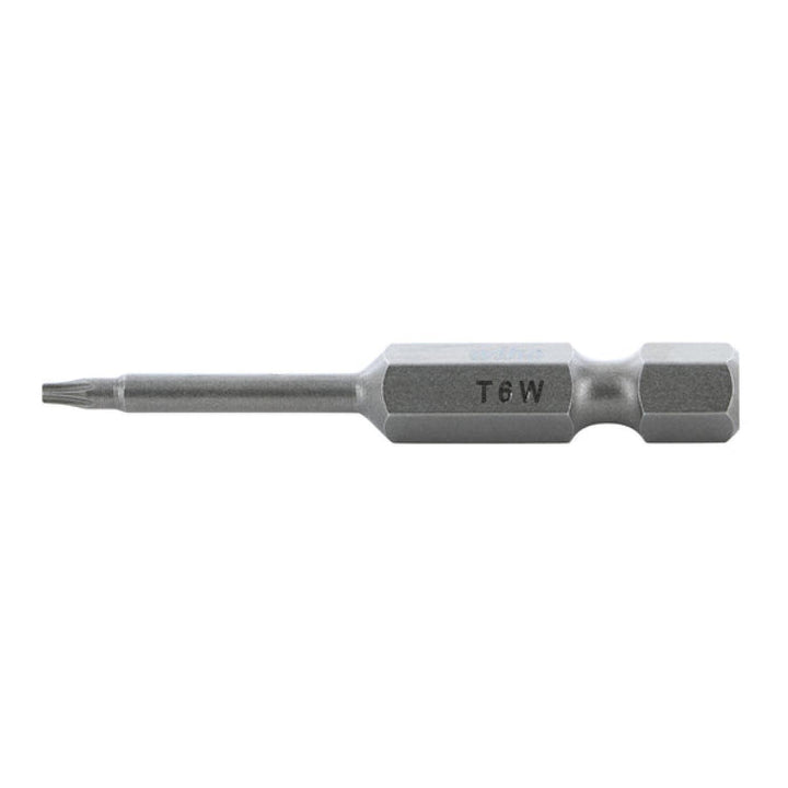Wiha Tools 74711 TORX Align Power Bit, T6 x 50 mm, 10 Pk.