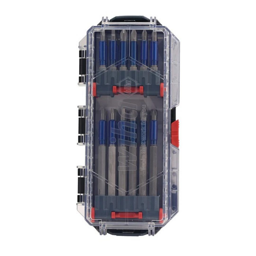 Wiha Tools 76822 TerminatorBlue Impact Bit Set, 24 Pc.