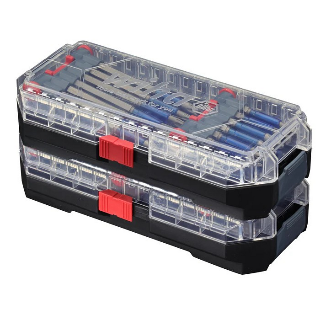 Wiha Tools 76822 TerminatorBlue Impact Bit Set, 24 Pc.