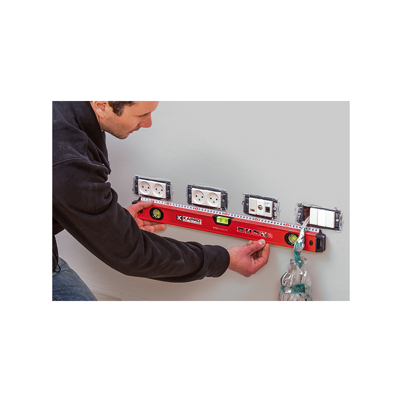 Kapro 770-42-48 48" Exodus Level with straight edge ruler