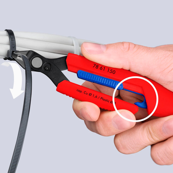 Knipex 78 61 150 V01 SBA 6" Slim Knips with Tool Holster