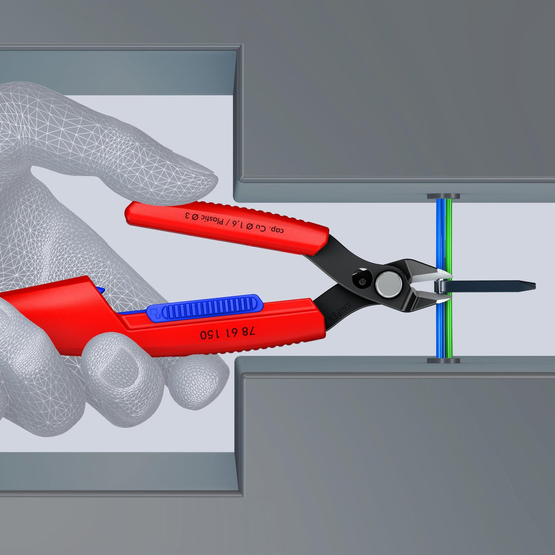 Knipex 78 61 150 V01 SBA 6" Slim Knips with Tool Holster