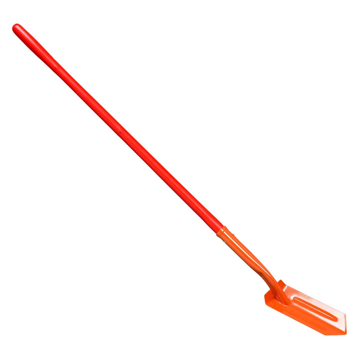 Corona SS 64224 Trench Shovel, 35 Degree, 4 in. Head, Solid-Core Fiberglass Handle