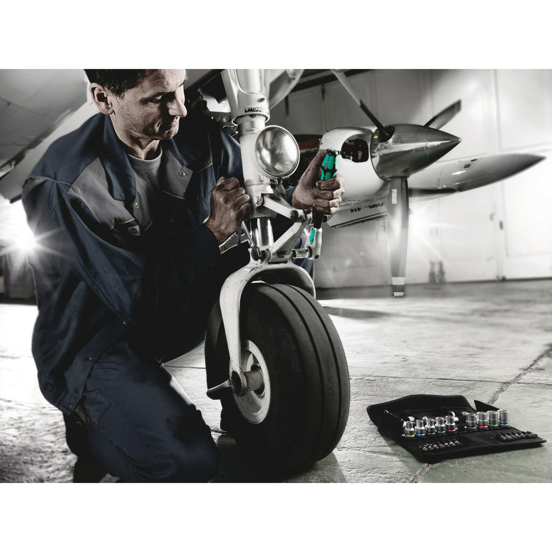 Wera 8790 HMC Zyklop socket with 1/2" drive, 16 x 37 mm