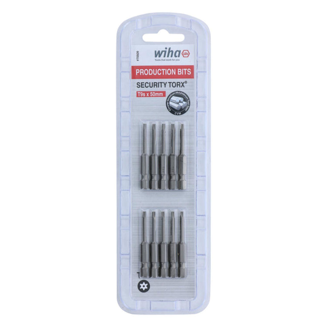 Wiha Tools 70509 T9s Security TORX® Power Bit