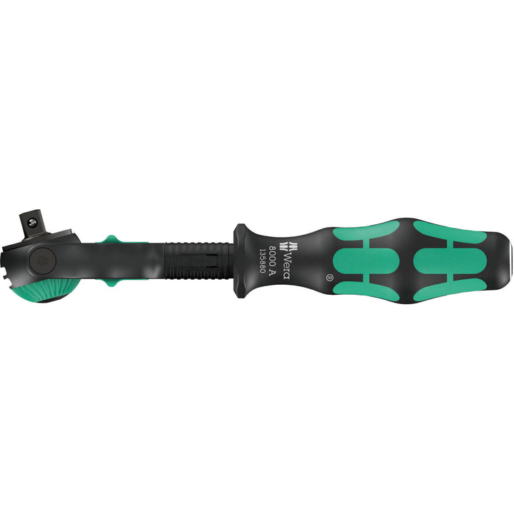 Wera 8000 A Black Edition Zyklop Speed Ratchet with 1/4" Drive