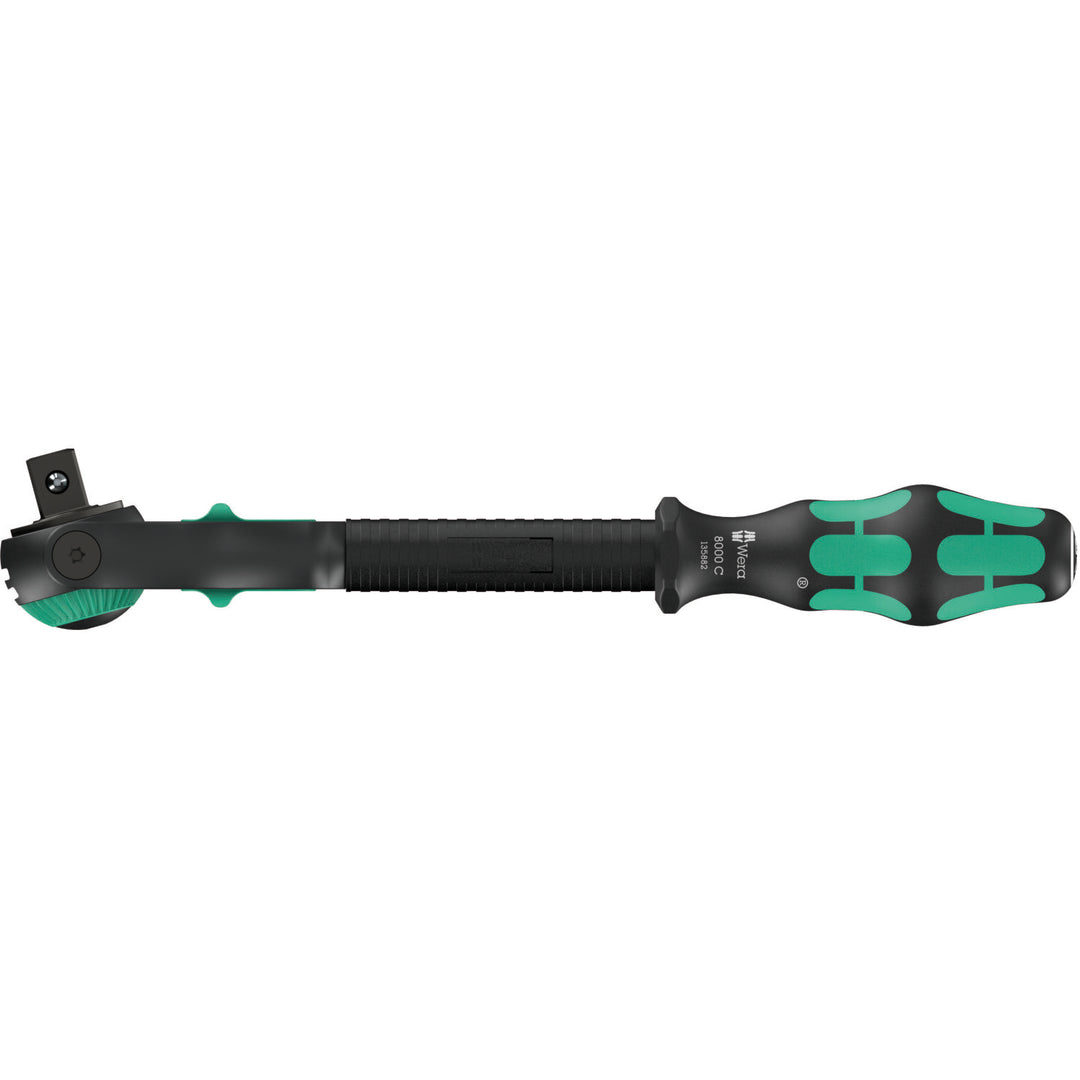 Wera 8000 C Black Edition Zyklop Speed Ratchet with 1/2" Drive
