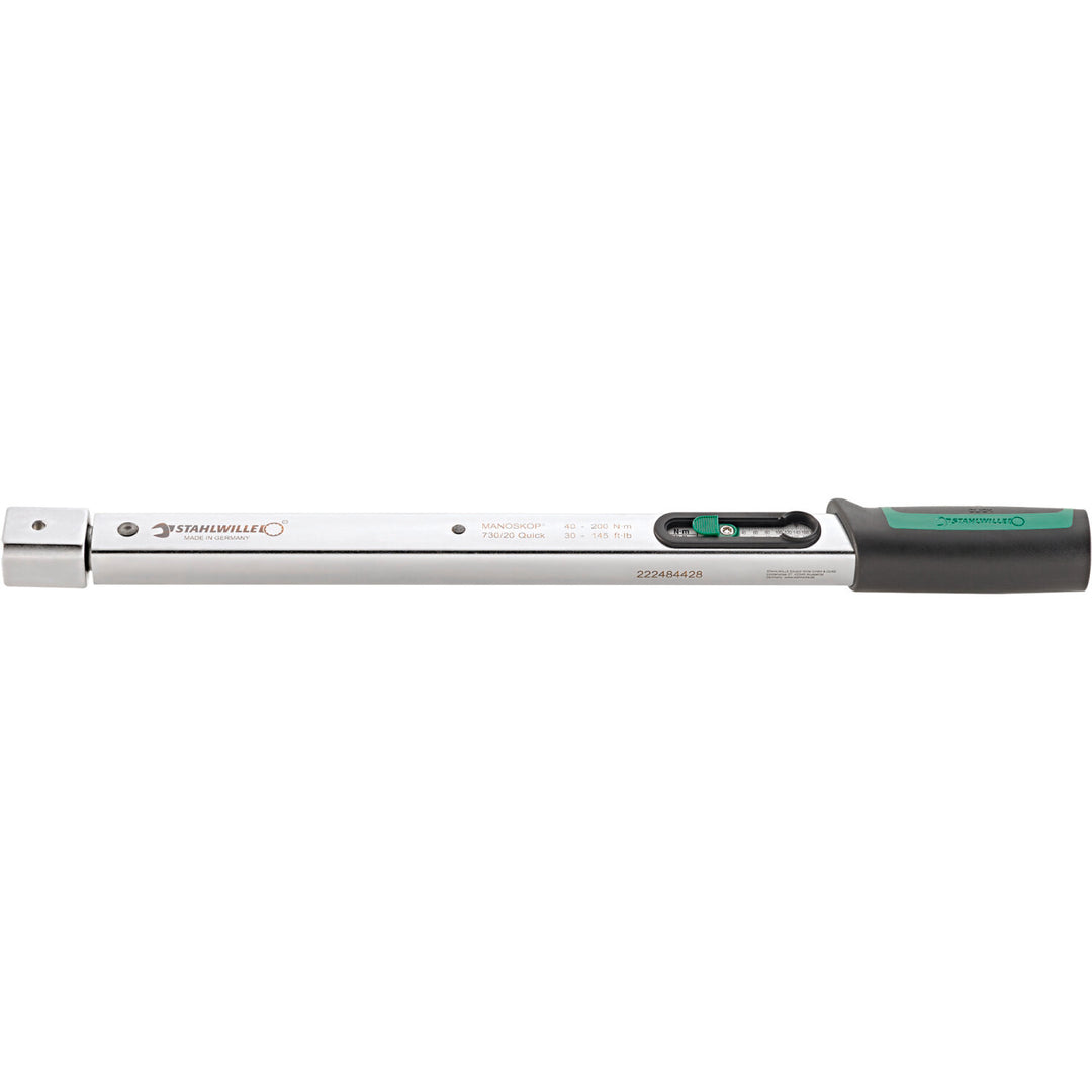 Stahlwille 50184020 730 Quick Basic wrench, Size 20; 40-200 Nm