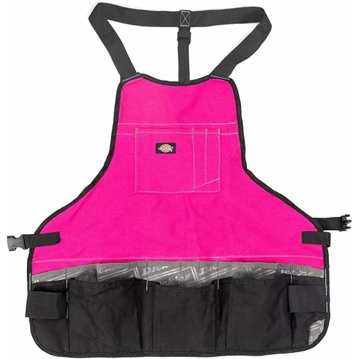 Dickies 57146 16-Pocket Bib Apron with Quick Release Buckle
