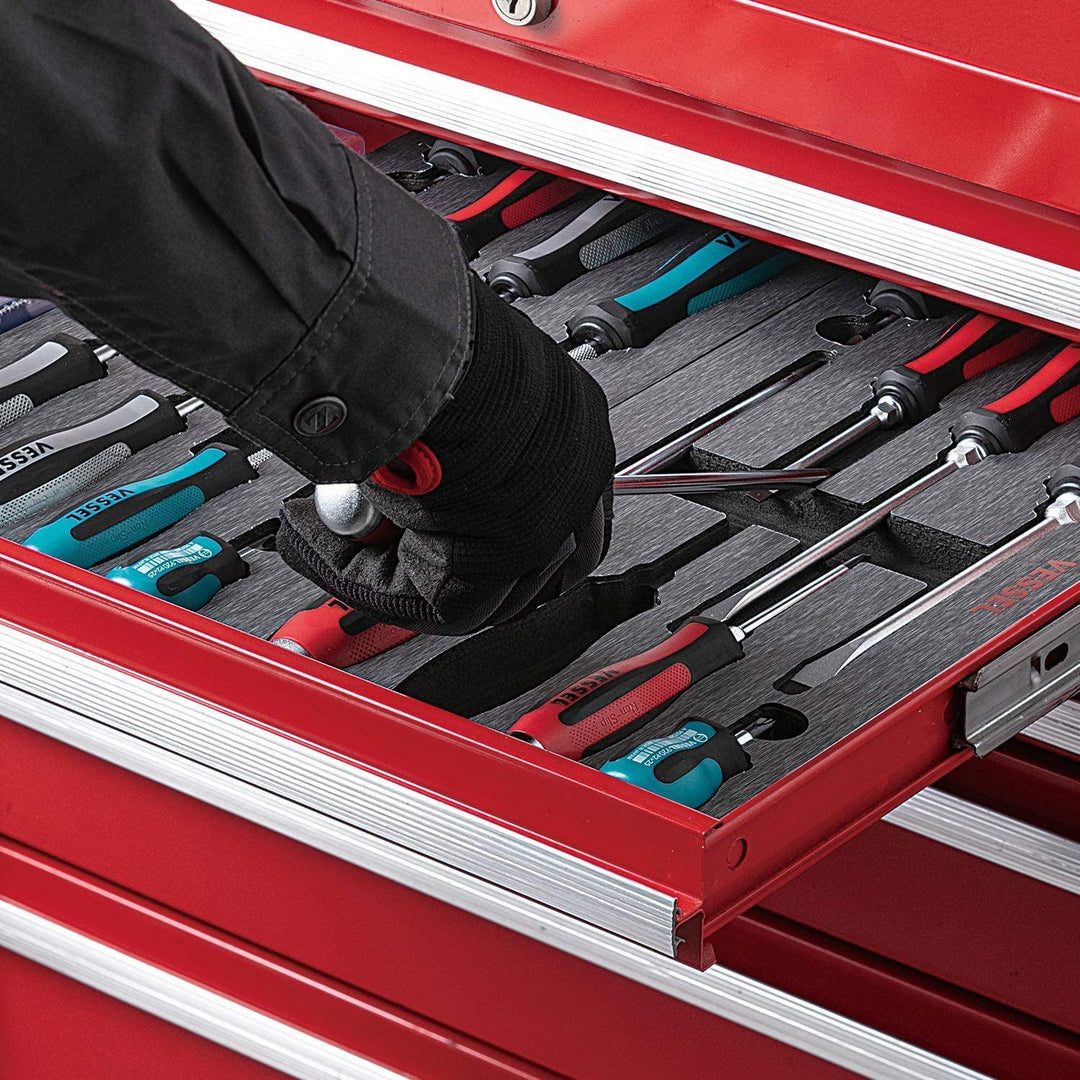 Vessel Tools 980MIXEVA MEGADORA IMPACTA Screwdriver Set, 8 Pieces