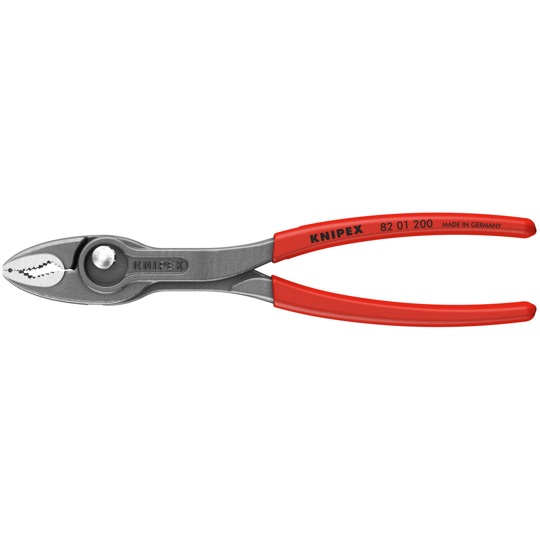 Knipex 00 19 61 V01 TwinGrip Plastic Dipped Pliers Set and Tool Roll, 6", 8" and 10"